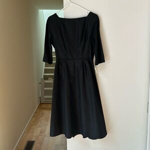 Vintage 1955 Leslie Fay original Audrey Hepburn classic cocktail dress S